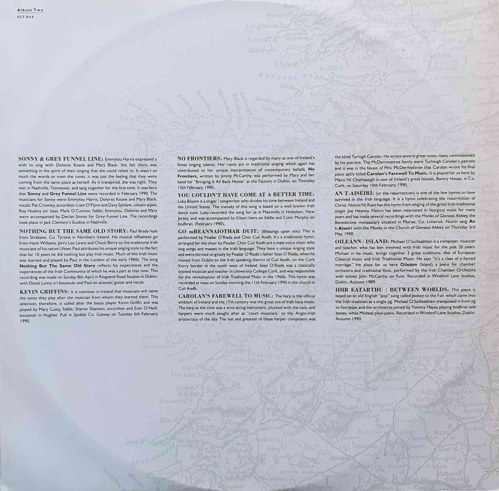 Inserts from REF 844